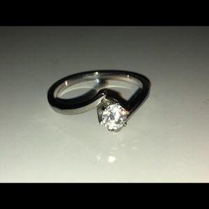 Solitaire Diamond Ring (CZ)